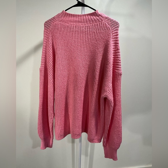 J. Crew Pink Crew Neck Sweater - Picture 4 of 4
